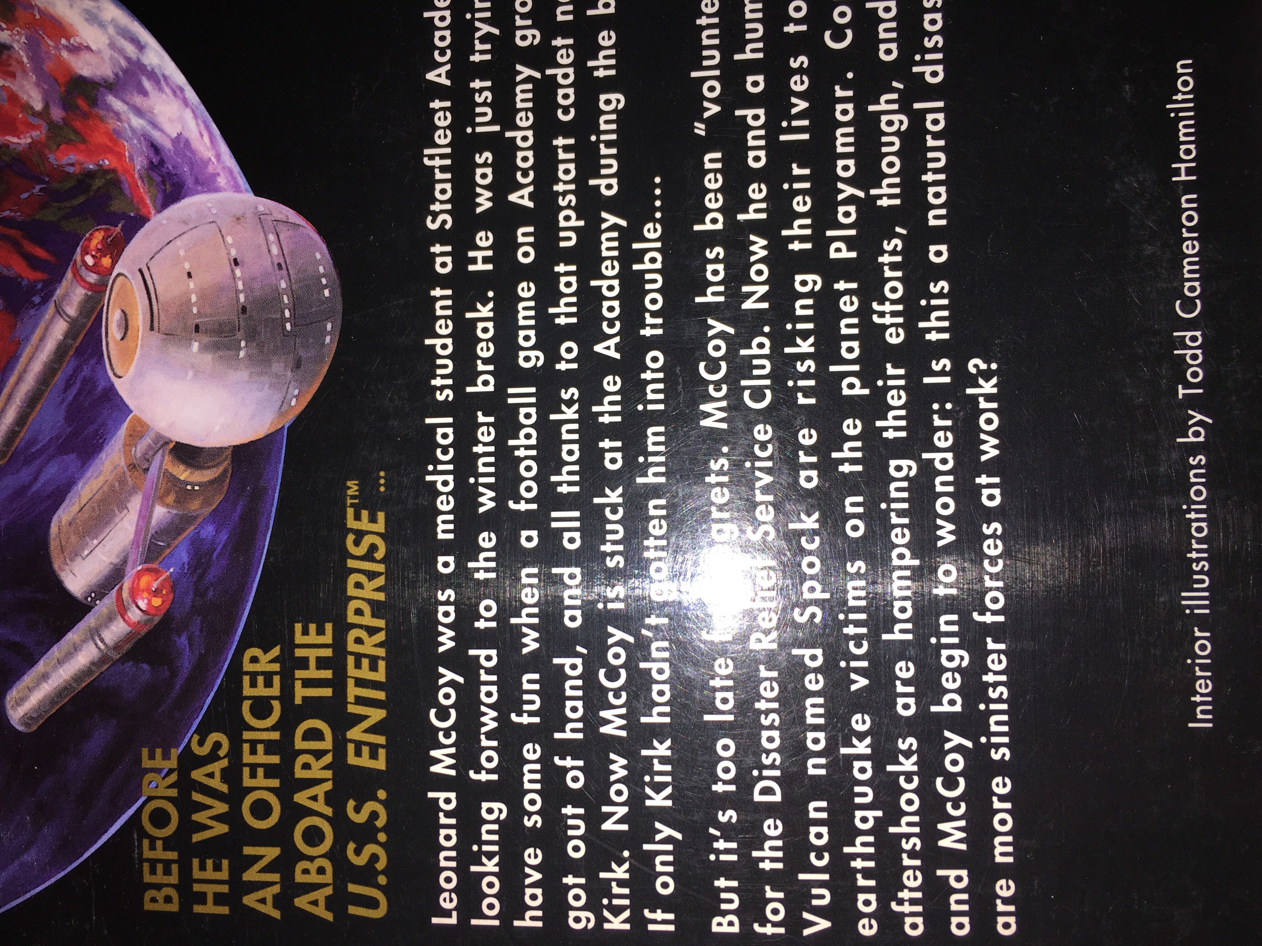 Star Trek Starfleet Academy BK 2: Aftershock - John Vornholt (Minstrel Books - Paperback) book collectible [Barcode 9780671000790] - Main Image 2