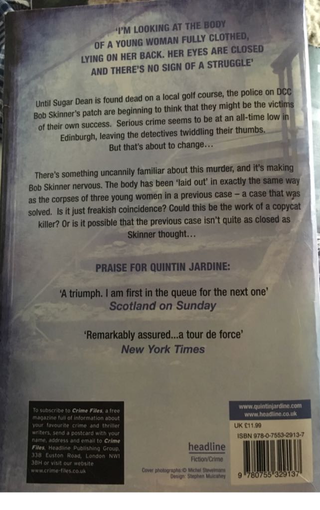 Aftershock - Quintin Jardine (Headline - Paperback) book collectible [Barcode 9780755329137] - Main Image 2