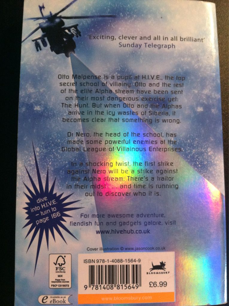 H•I•V•E  7: Aftershock - Mark Walden (Bloomsbury - Paperback) book collectible [Barcode 9781408815649] - Main Image 2