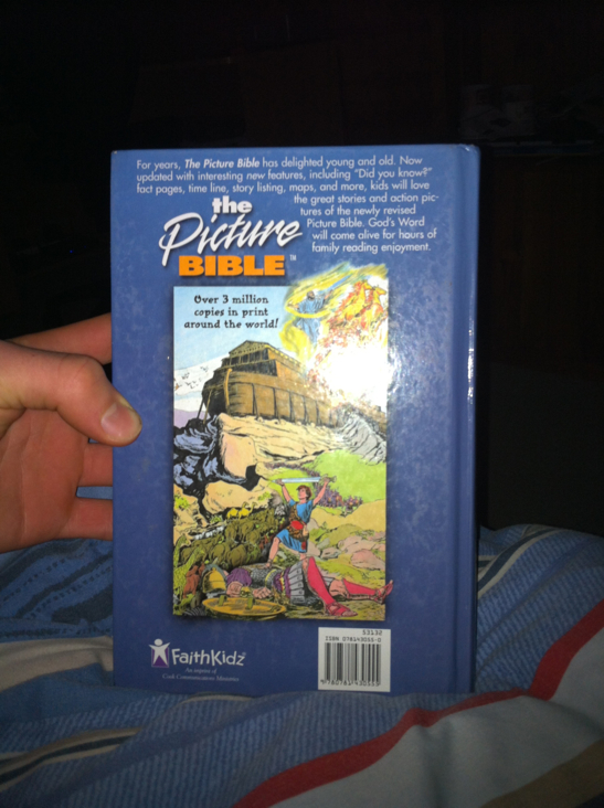 BIBLE: The Picture Bible - David C Cook (David C Cook Distribution - Hardcover) book collectible [Barcode 9780781430555] - Main Image 2