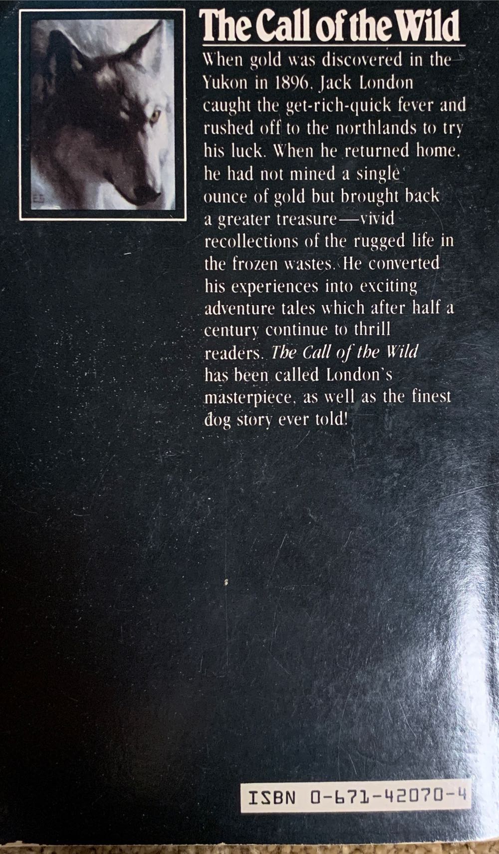The Call Of The Wild  - London, Jack (Pocket Books New York) book collectible [Barcode 9780671420703] - Main Image 2