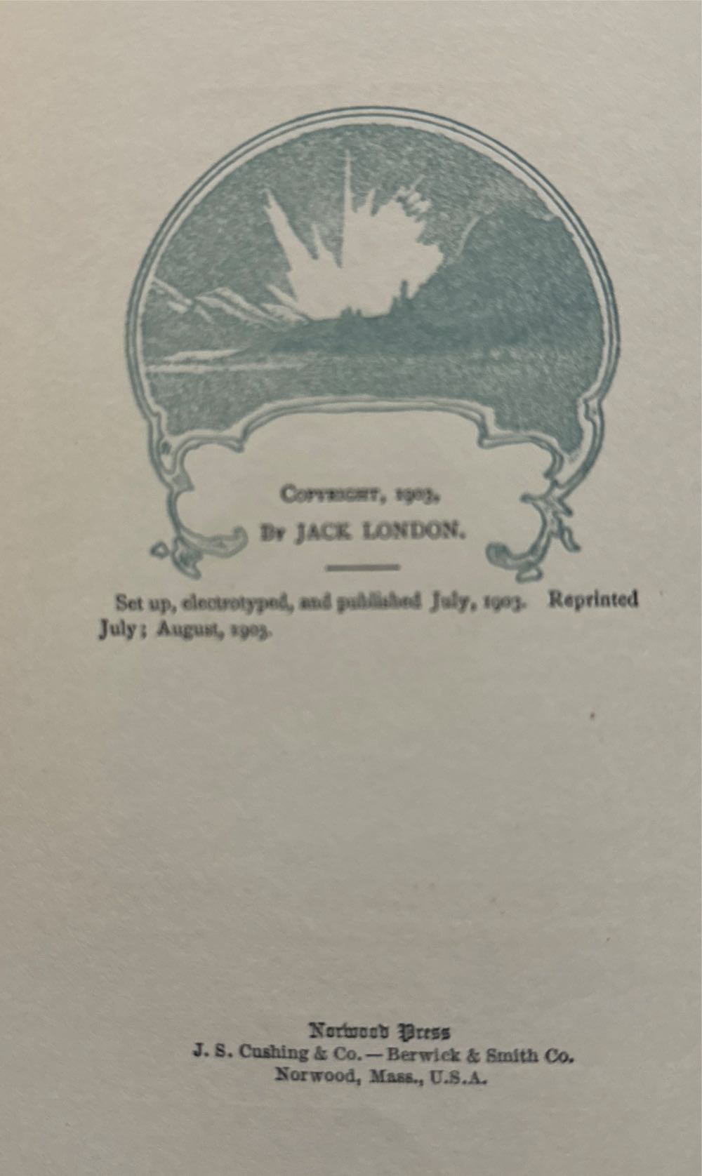 The Call Of The Wild - Jack London (The MacMillian Company - Hardcover) book collectible [Barcode 9780689818363] - Main Image 3