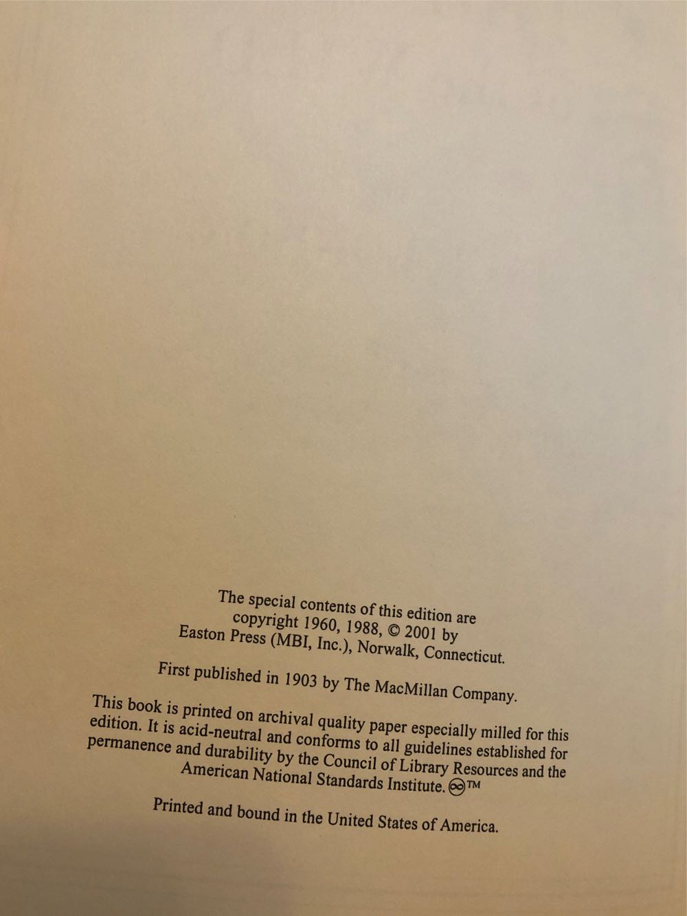 The Call of the Wild - Jack London (Easton Press) book collectible - Main Image 3