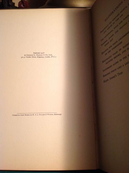 The Legend Of Sleepy Hollow  book collectible - Main Image 2