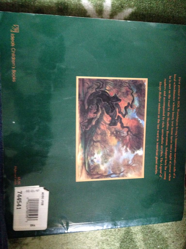 The Legend Of Sleepy Hollow  (Ideals Children’s Books) book collectible - Main Image 2