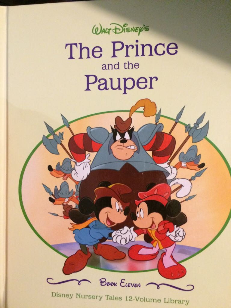 The Prince And The Pauper - Walt Disney book collectible [Barcode 9781423149033] - Main Image 1