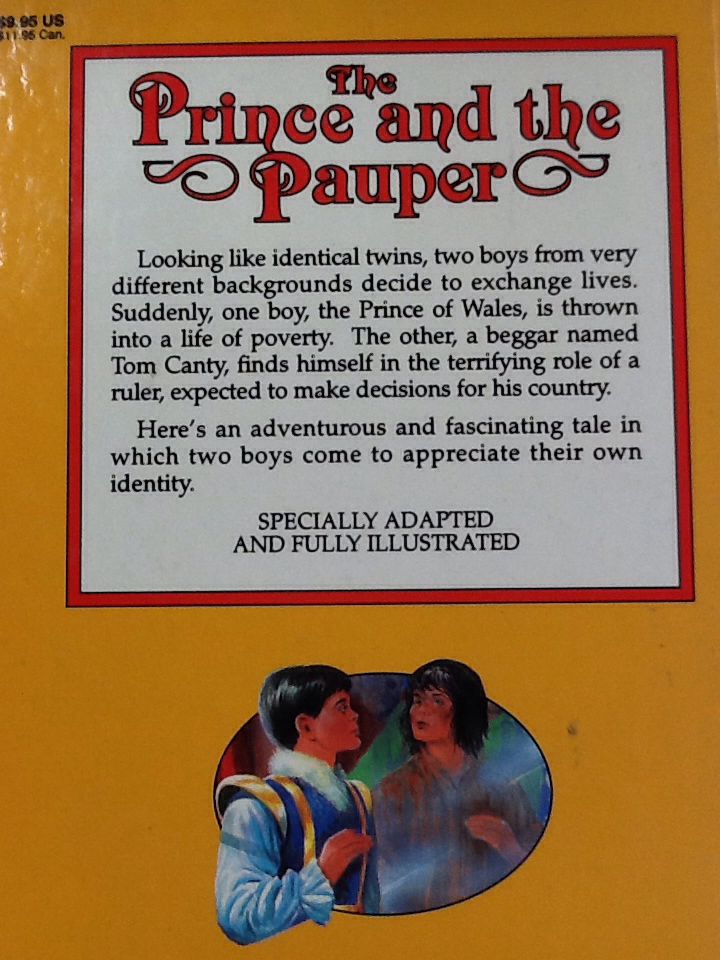 The Prince And The Pauper - Walt Disney (Kidsbooks) book collectible [Barcode 9781561563111] - Main Image 2