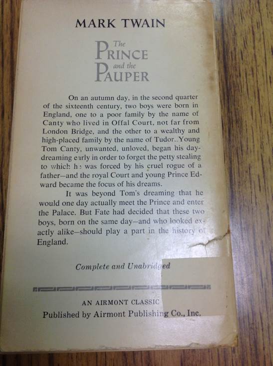 The Prince And The Pauper - Walt Disney book collectible - Main Image 2