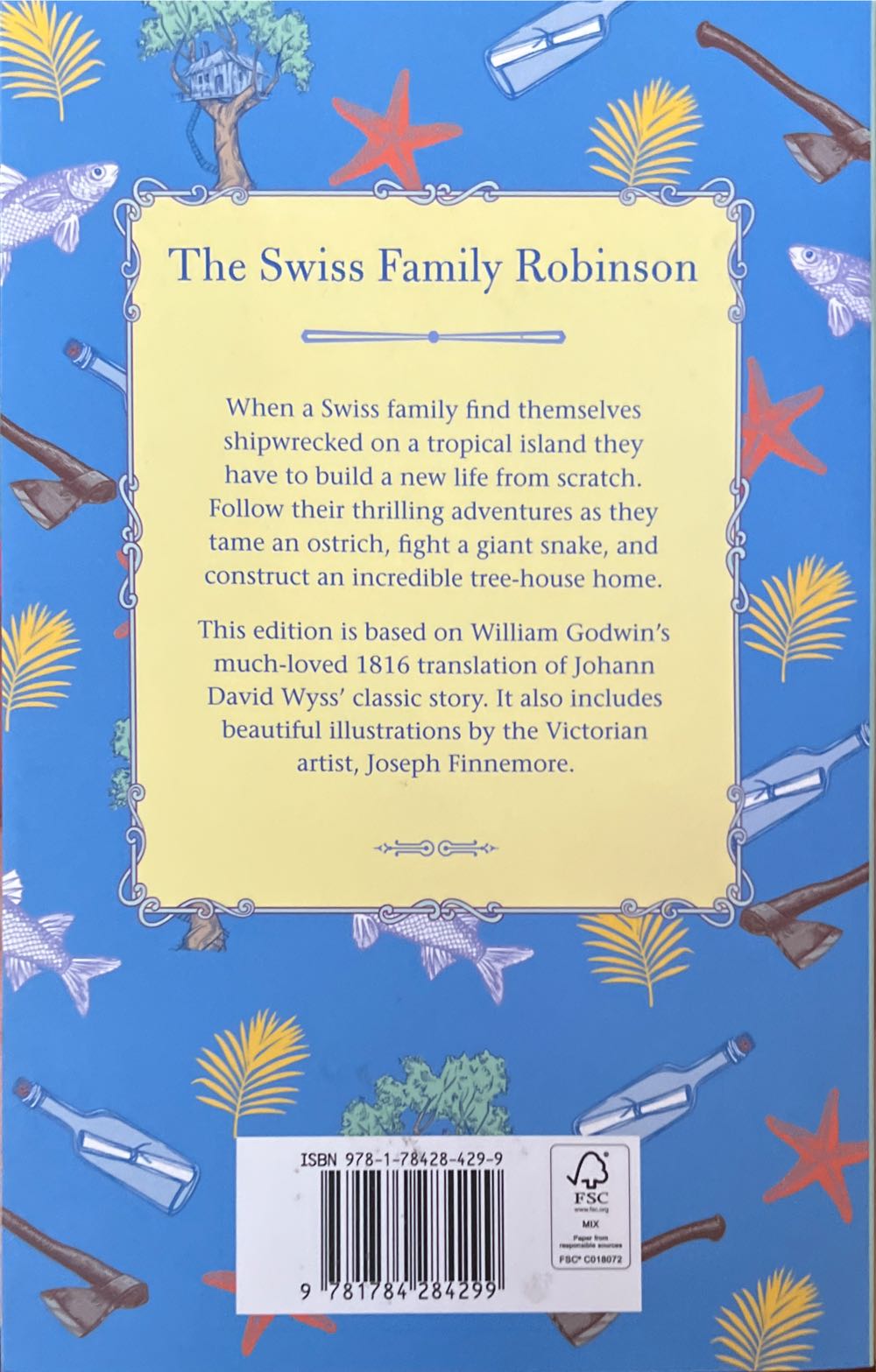 Swiss Family Robinson - Johann David Wyss book collectible [Barcode 9781784284299] - Main Image 2
