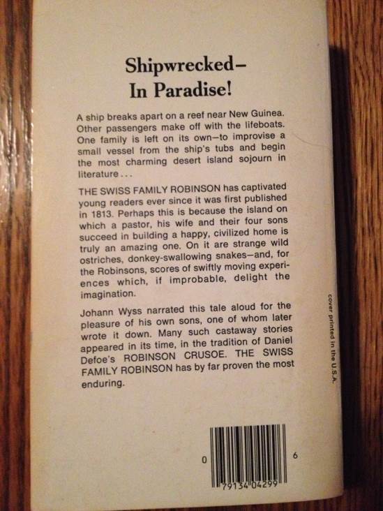 Swiss Family Robinson - Leisure Arts (Masterpiece Library - Paperback) book collectible - Main Image 2