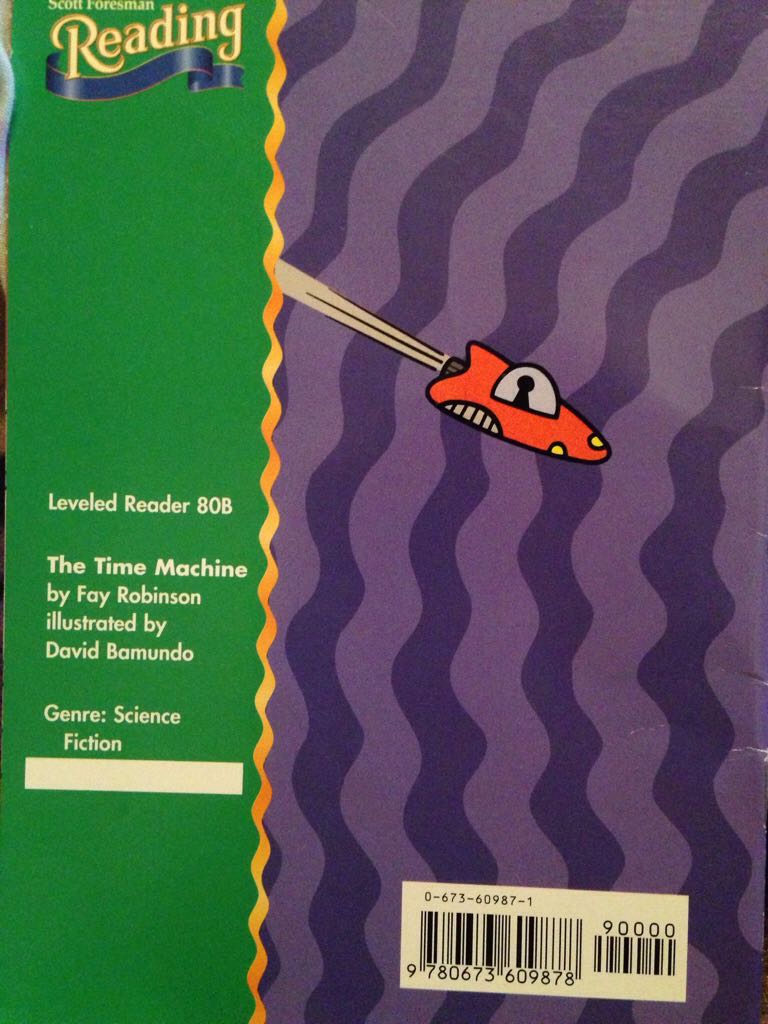 The Time Machine - H.G. Wells (Scott Foresman - Paperback) book collectible [Barcode 9780673609878] - Main Image 2