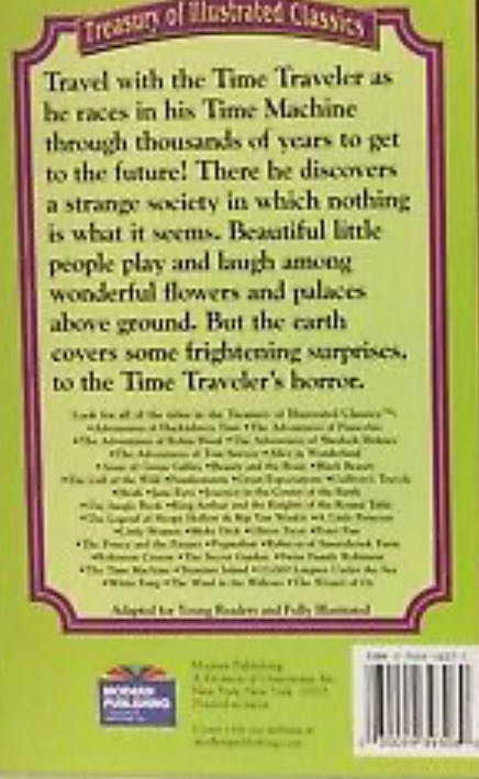 The Time Machine - H.G. Wells (Modern Publishing - Hardcover) book collectible [Barcode 9780766608276] - Main Image 2