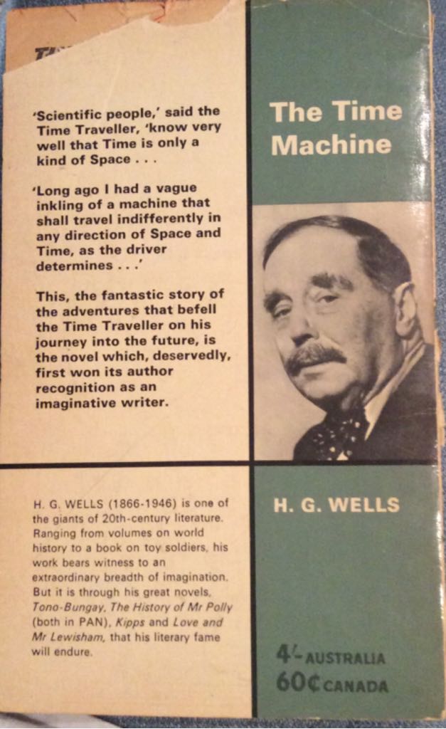 The Time Machine  (Pan Books - Paperback) book collectible - Main Image 2