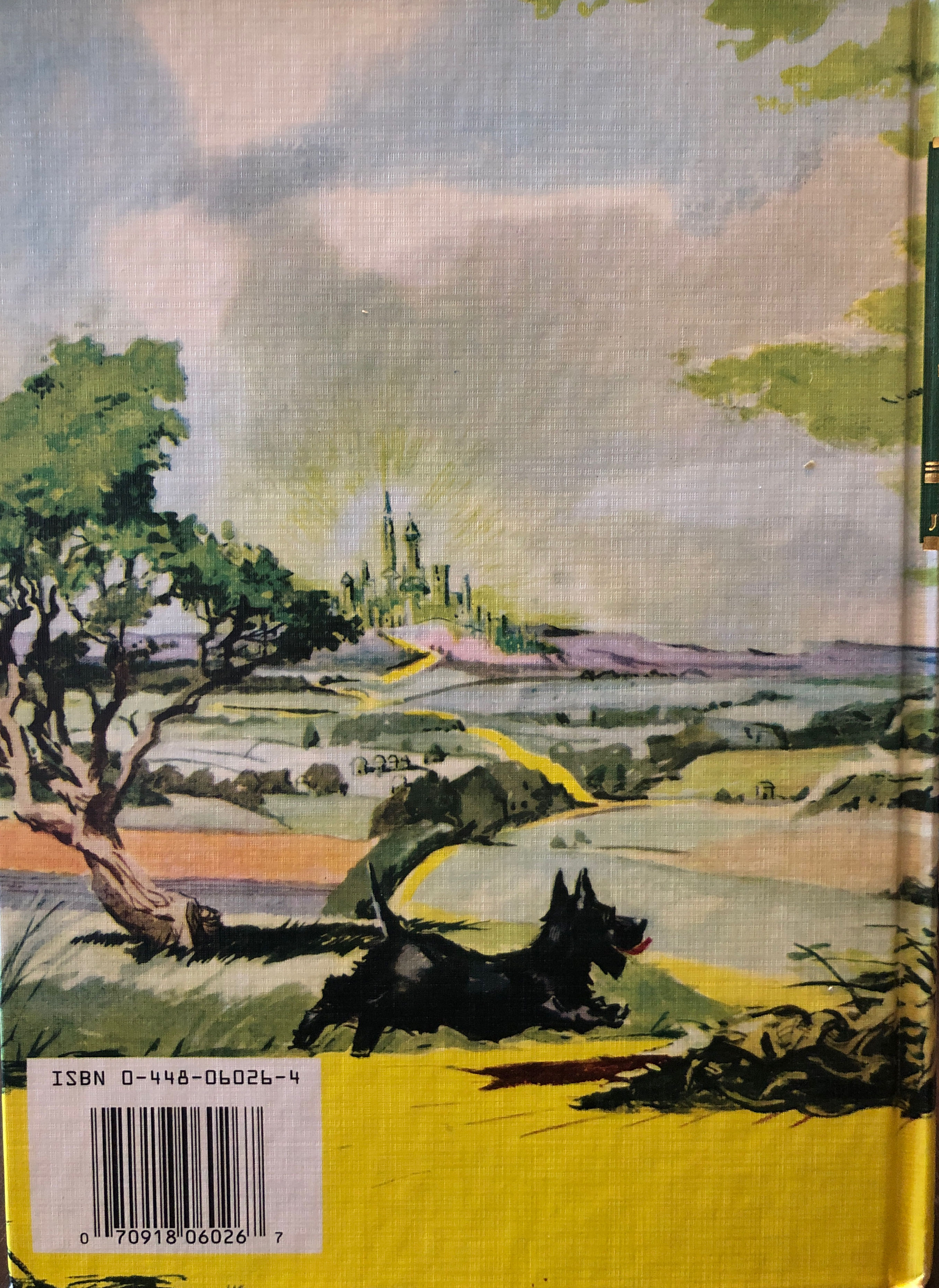 The Wizard of Oz - L. Frank Baum (Grosset & Dunlap - Library Binding) book collectible [Barcode 9780448060262] - Main Image 3