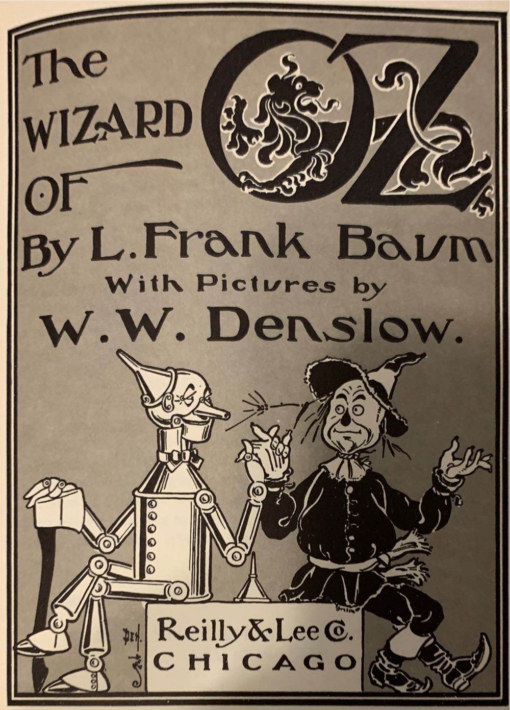 The Wizard Of Oz - Frank Baum (Reilly & Lee - Hardcover) book collectible [Barcode 9780671605049] - Main Image 2