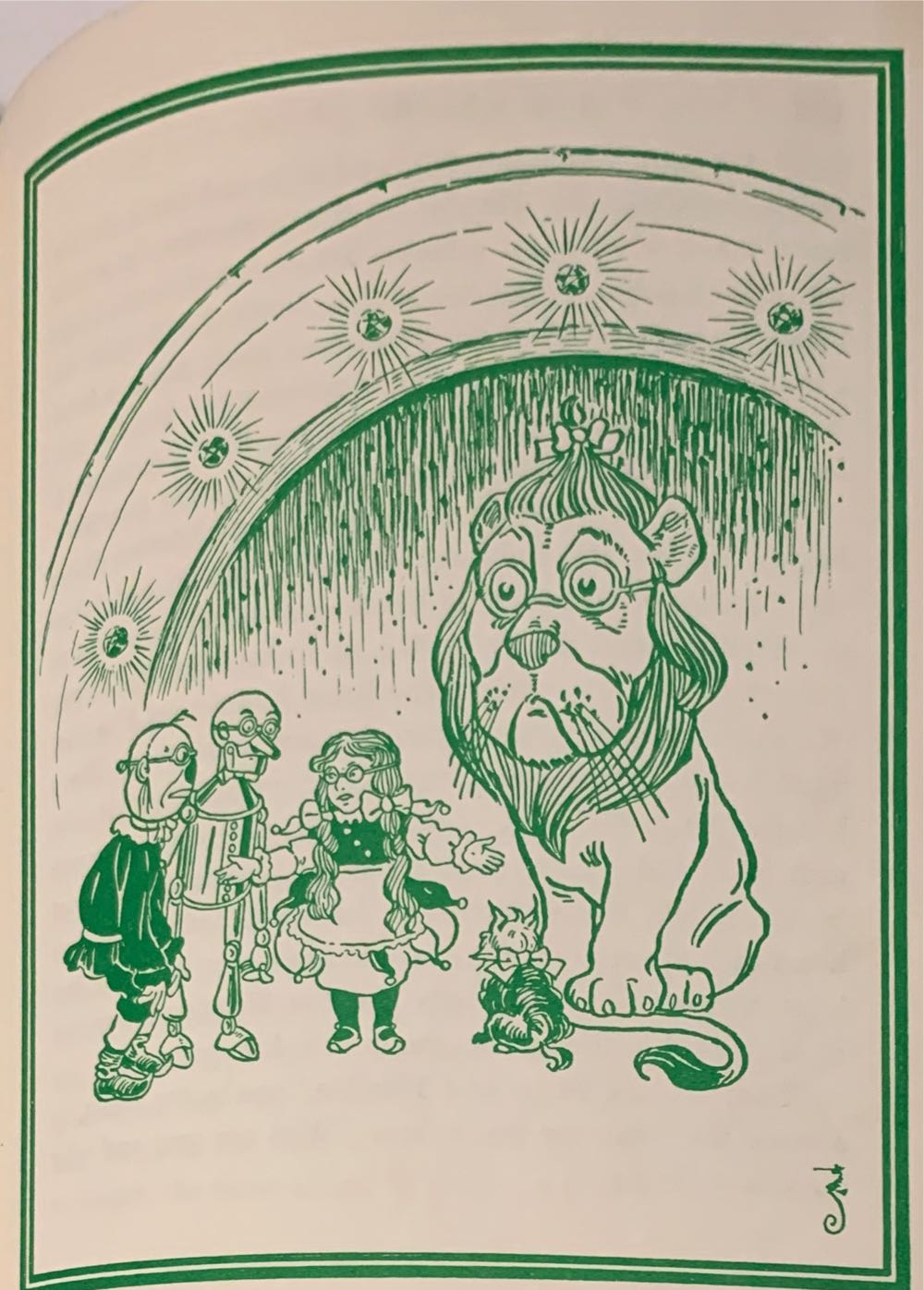 The Wizard Of Oz - Frank Baum (Reilly & Lee - Hardcover) book collectible [Barcode 9780671605049] - Main Image 3