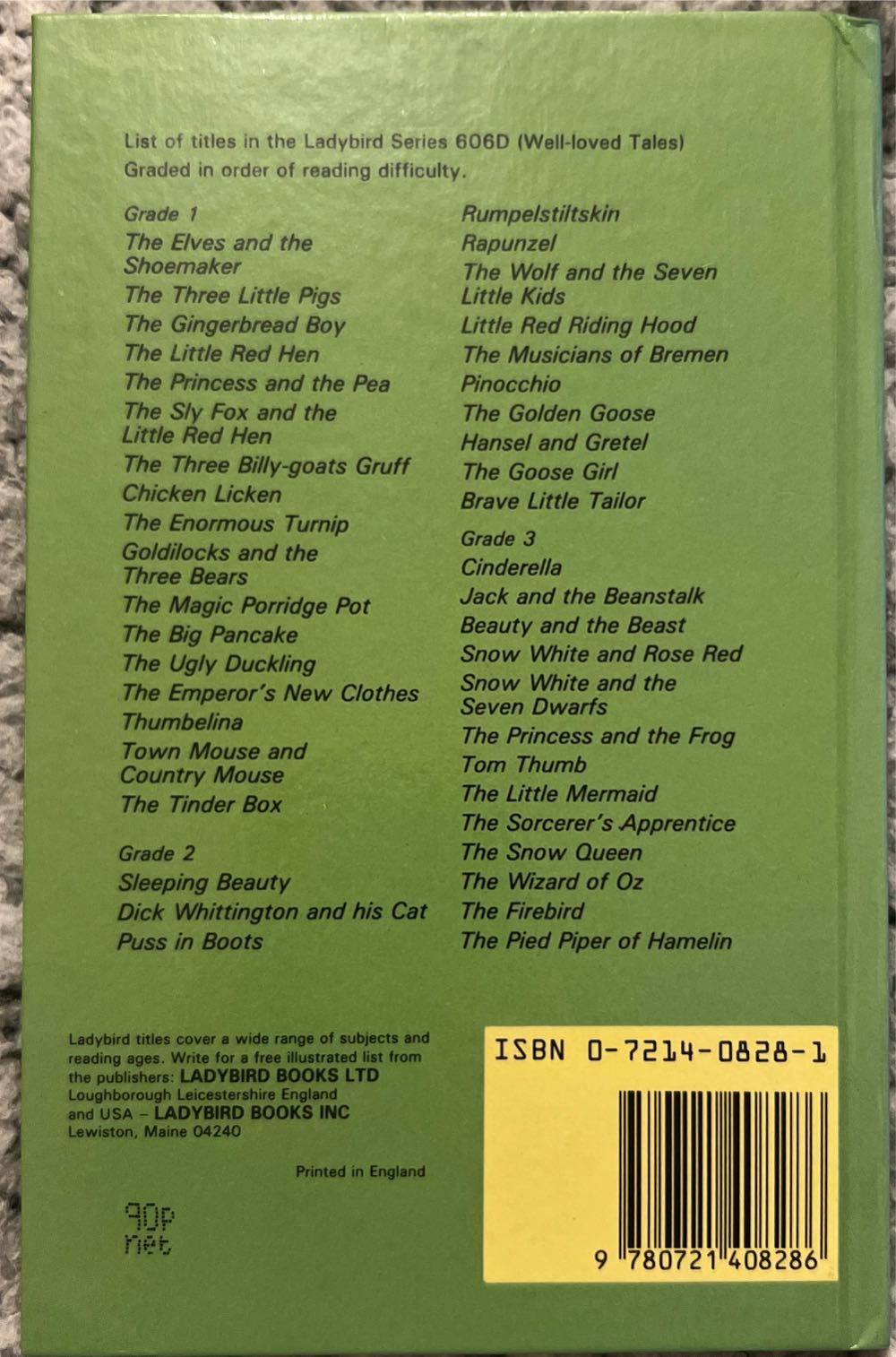 The Wizard of Oz - Frank Baum (Ladybird - Hardcover) book collectible [Barcode 9780721408286] - Main Image 3