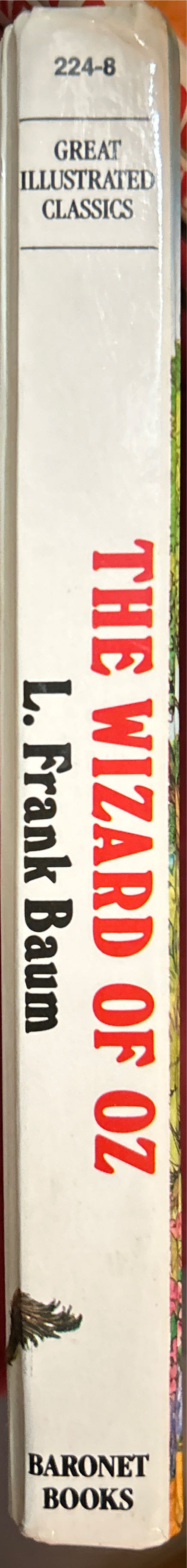 Great Illustrated Classics: The Wizard Of Oz - L. Frank Baum (Baronet Books - Hardcover) book collectible [Barcode 9780866119597] - Main Image 3