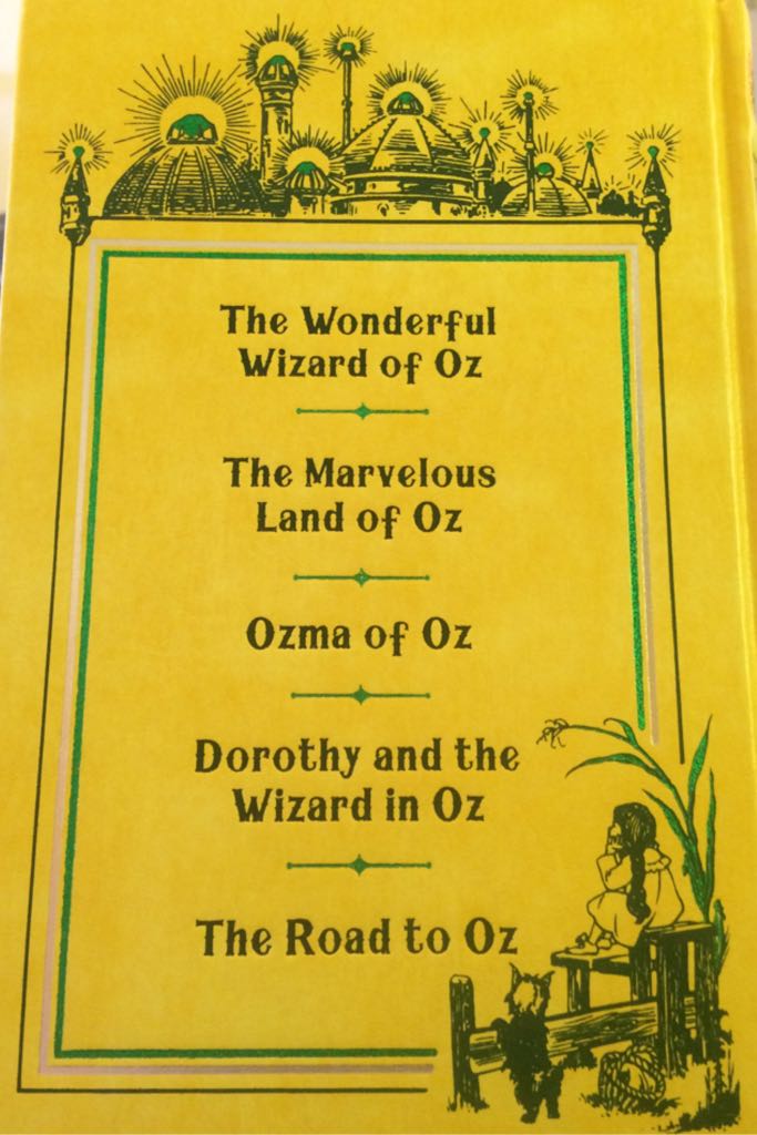 The Wizard Of Oz: 1-5 - L. Frank Baum (Barnes & Noble - Hardcover) book collectible - Main Image 2