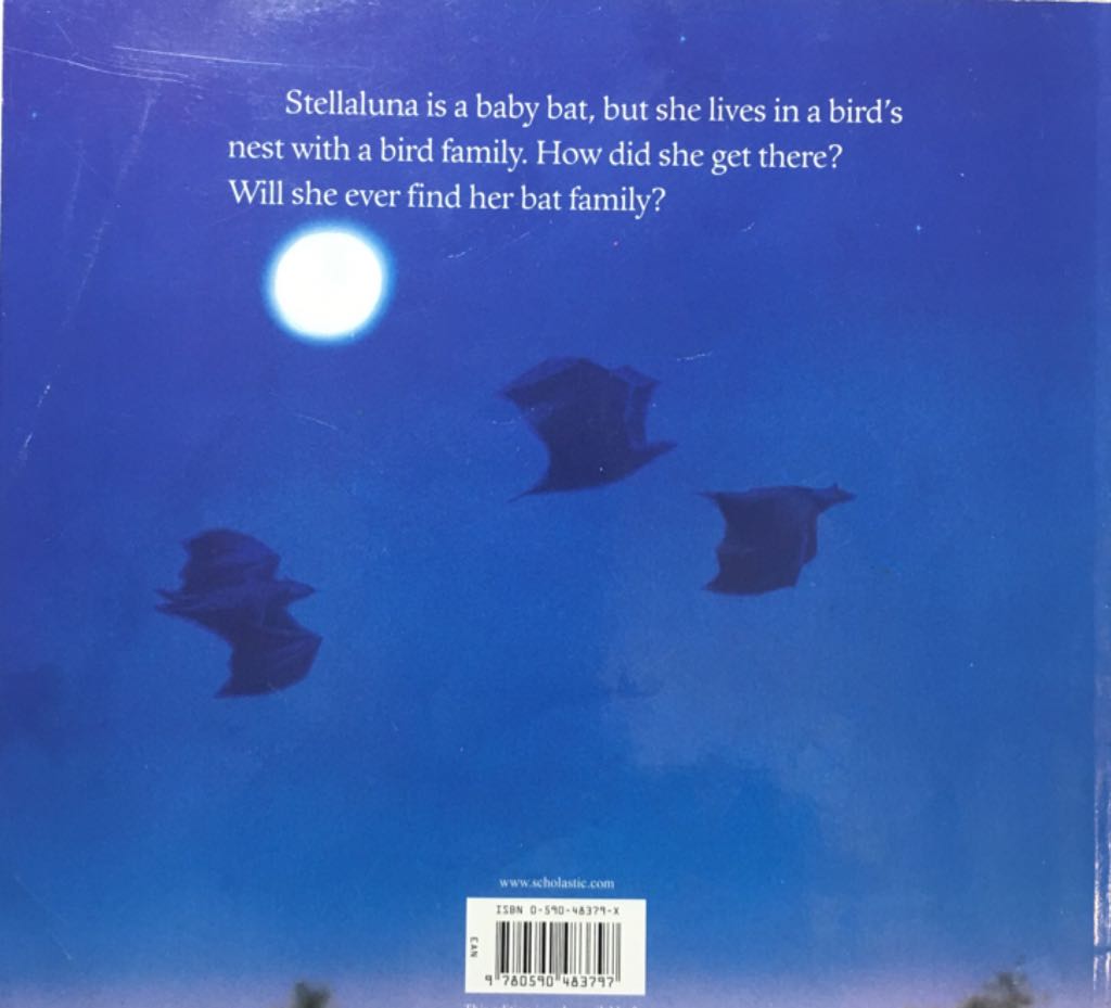 Stellaluna - Janell Cannon (Scholastic - Paperback) book collectible - Main Image 2