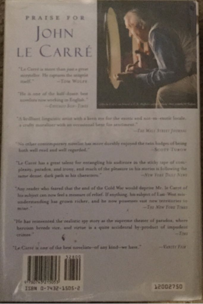 The Constant Gardener - John Le Carre (Scribner - Hardcover) book collectible [Barcode 9780743215053] - Main Image 2