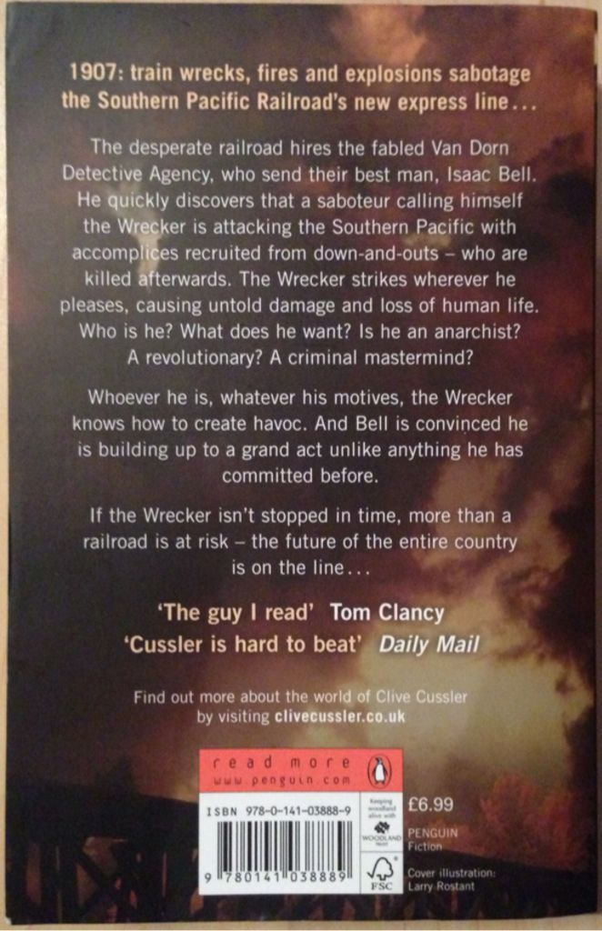 Wrecker, The - Clive Cussler (Michael Joseph - Paperback) book collectible [Barcode 9780141038889] - Main Image 2