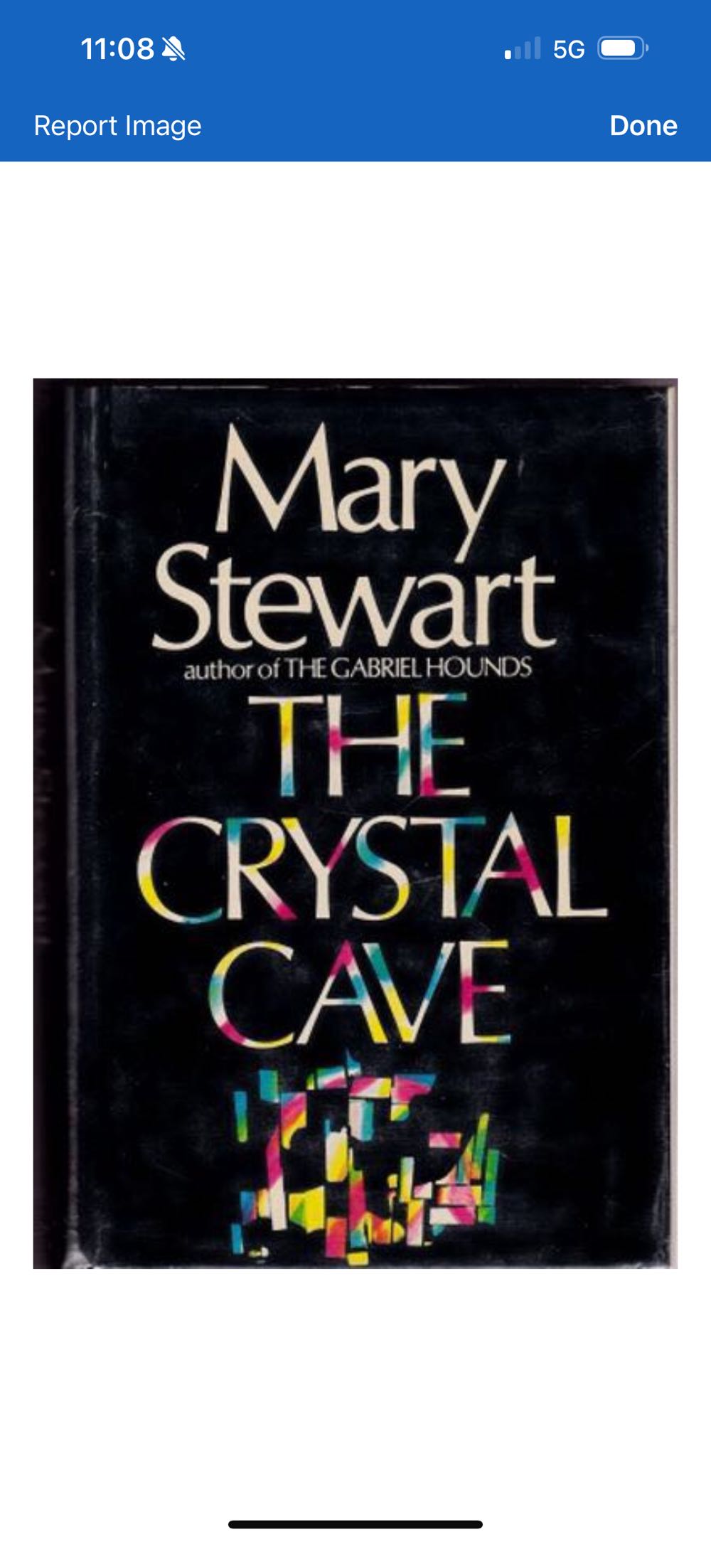 The Crystal Cave - Mary Stewart (Morrow - Hardcover) book collectible - Main Image 3