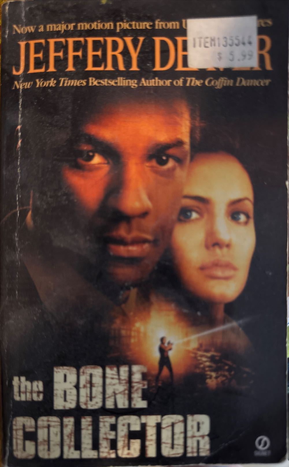 Bone Collector, The - Jeffery Deaver (Hodder & Stoughton - Paperback) book collectible [Barcode 9780340682111] - Main Image 3