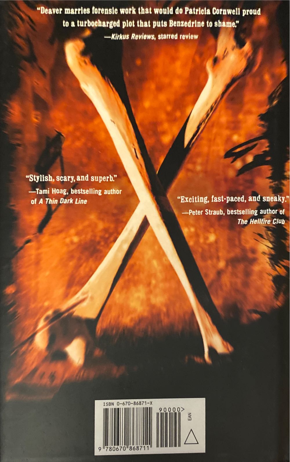 The Bone Collector - Jeffery Deaver (Viking - Hardcover) book collectible [Barcode 9780670868711] - Main Image 2