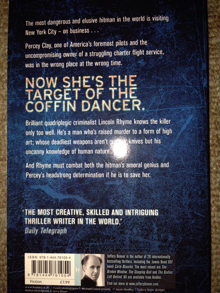 The Coffin Dancer  (Hodder) book collectible [Barcode 9781444761054] - Main Image 2