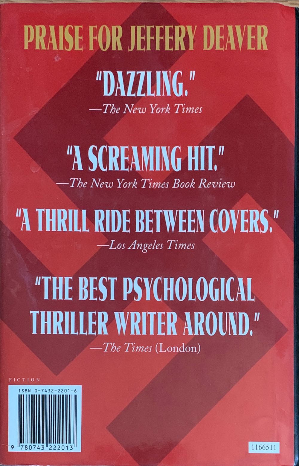 Garden Of Beasts - Jeffery Deaver (Simon & Schuster - Hardcover) book collectible [Barcode 9780743222013] - Main Image 2
