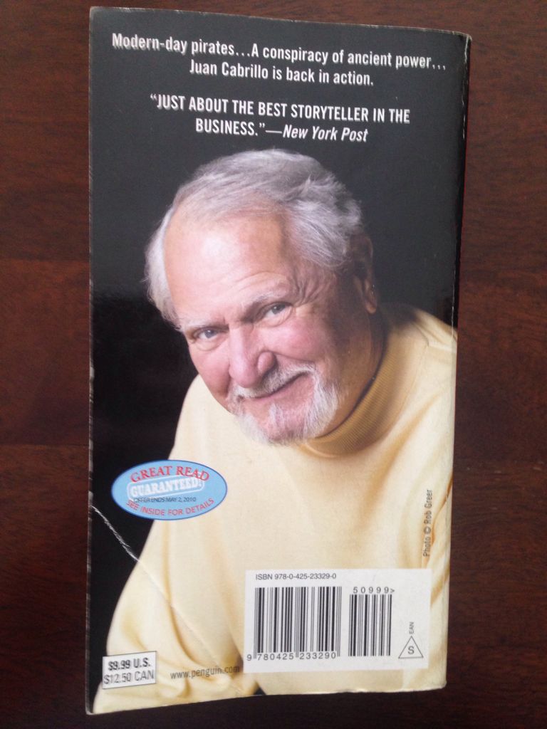 Corsair - Clive Cussler (Berkley Books - Paperback) book collectible [Barcode 9780425233290] - Main Image 2