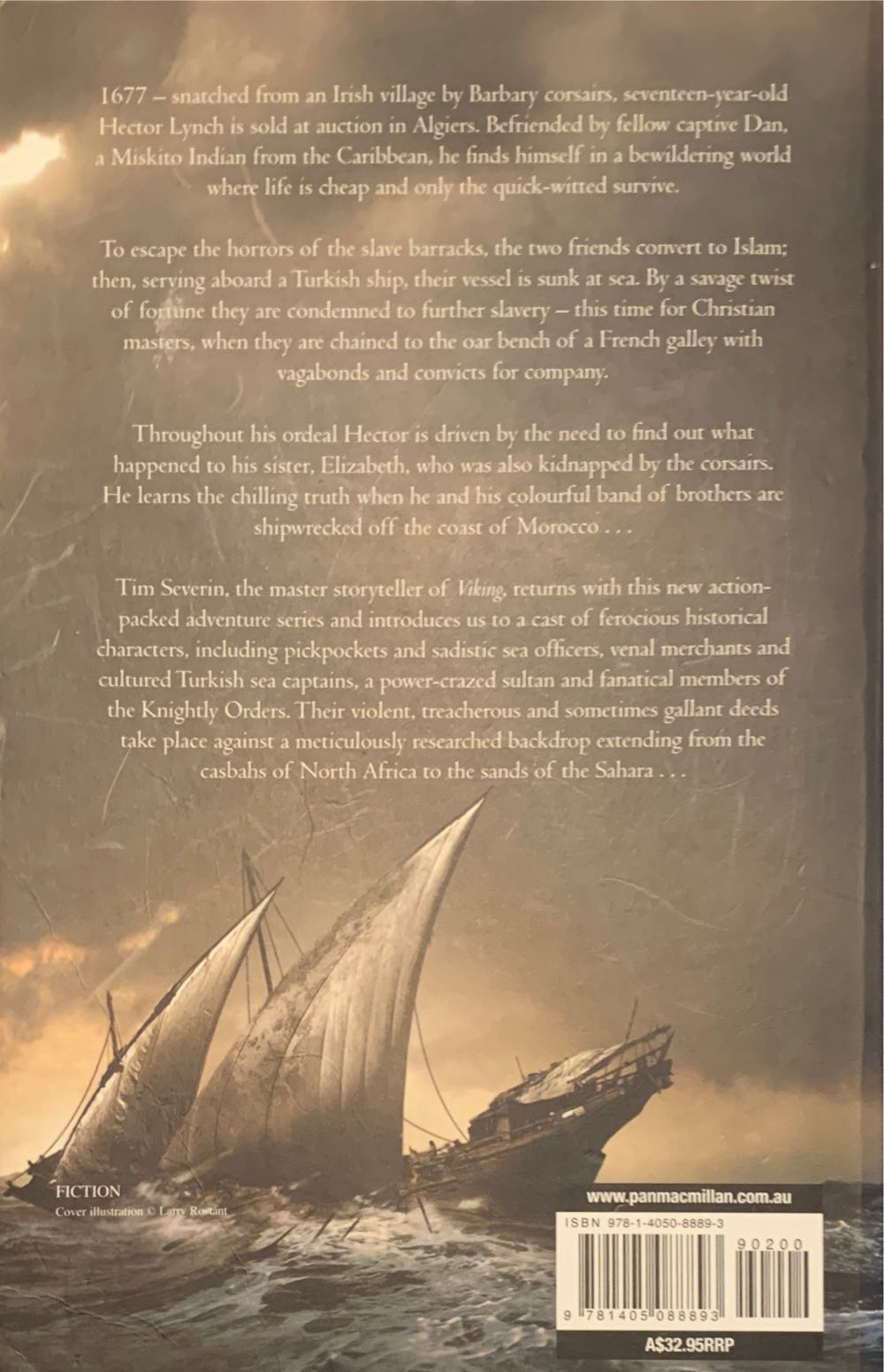 Corsair - Tim Severin (Macmillan - Trade Paperback) book collectible [Barcode 9781405088893] - Main Image 2