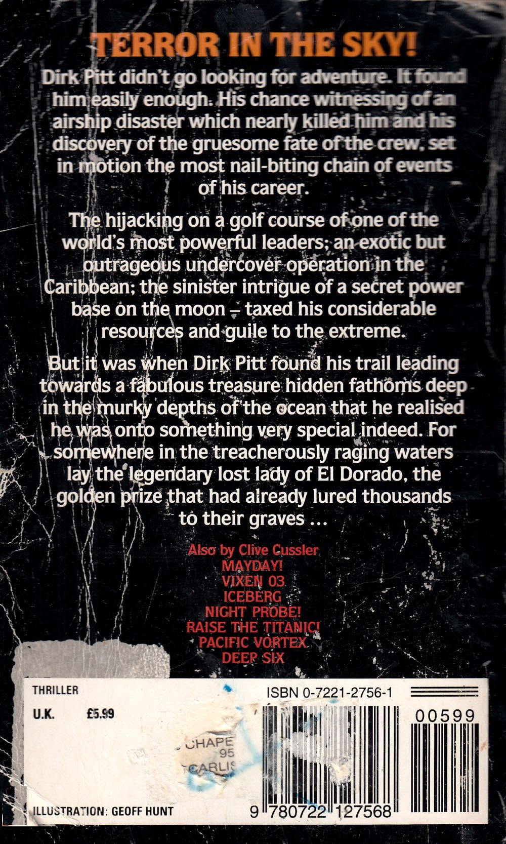 Cyclops - Clive Cussler (Sphere - Paperback) book collectible [Barcode 9780722127568] - Main Image 2