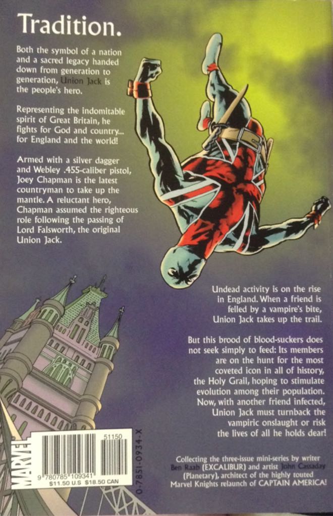 Union Jack - John Cassaday (Marvel - Trade Paperback) book collectible [Barcode 9780785109341] - Main Image 2
