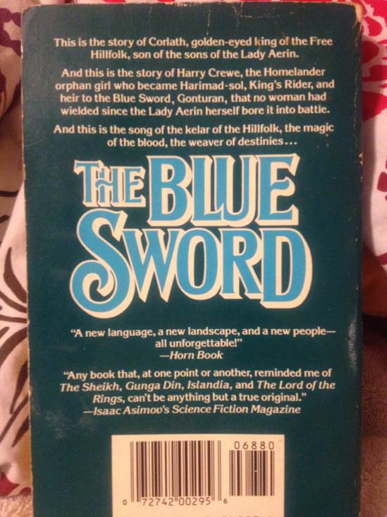The Blue Sword - Robin McKinley (Egully.com - Paperback) book collectible [Barcode 9780441068807] - Main Image 2