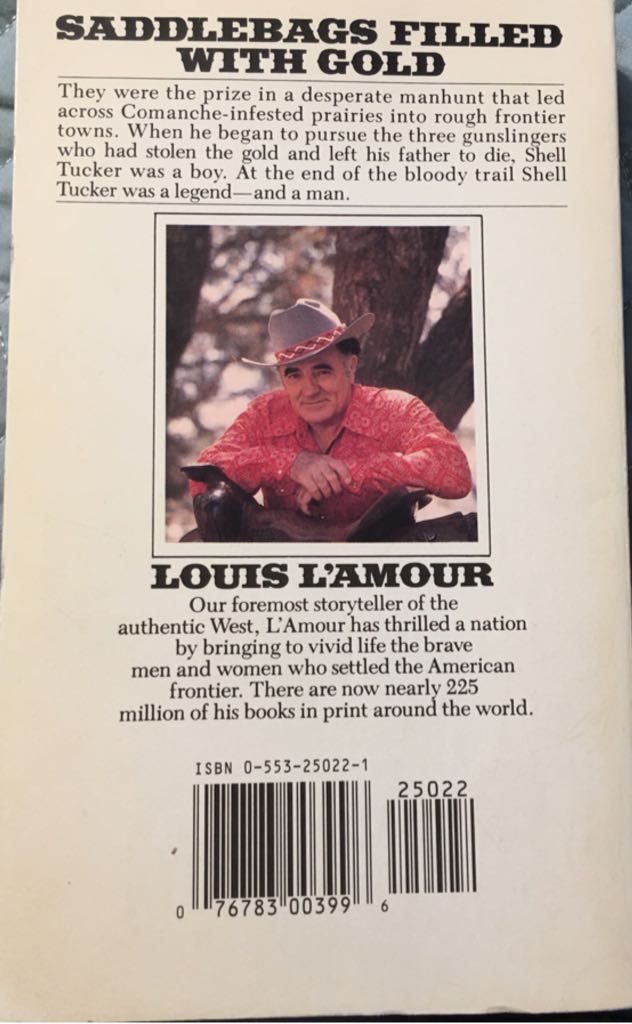 Tucker - Louis L’Amour (Bantam Books - Paperback) book collectible [Barcode 9780553250220] - Main Image 2