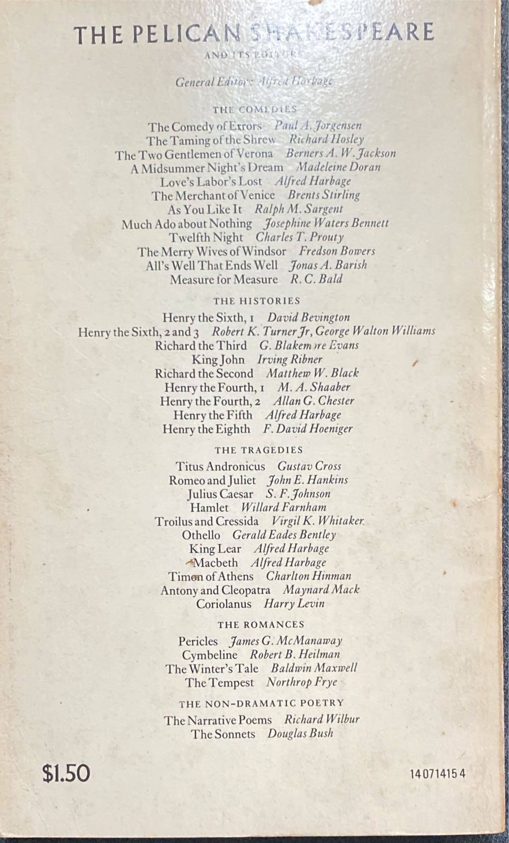 The Tempest - William Shakespeare (A Penguin Book - Paperback) book collectible - Main Image 2