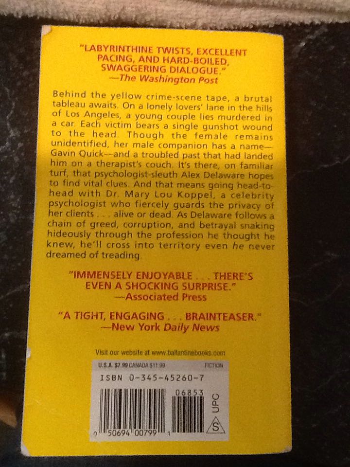 Therapy  book collectible - Main Image 2