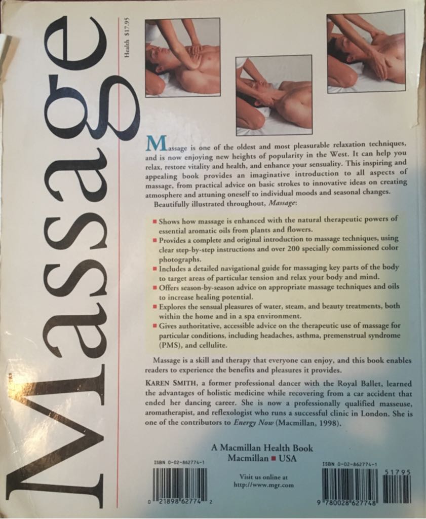 Massage  (Macmillan - Paperback) book collectible [Barcode 9780028627748] - Main Image 2