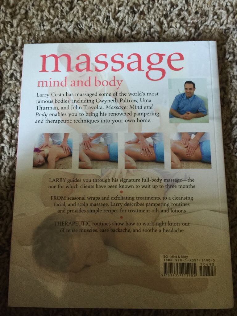 Massage - Larry Costa (Metro Books - Paperback) book collectible [Barcode 9781435111905] - Main Image 2