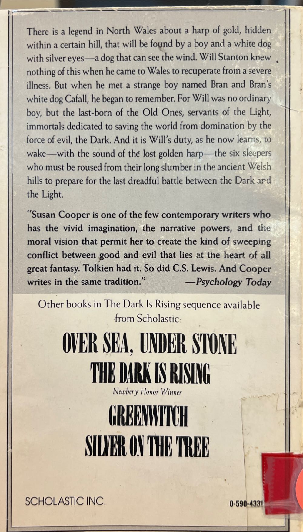 Grey King, The - Susan Cooper (Aladdin Paperbacks) book collectible [Barcode 9780689829888] - Main Image 3