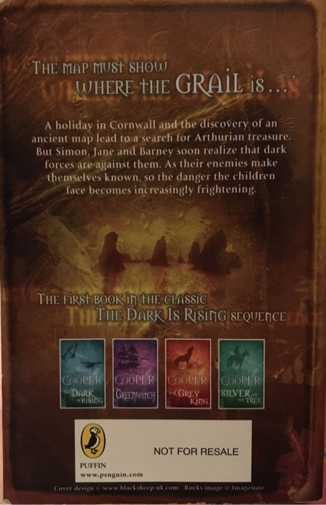 Over Sea, Under Stone - Susan Cooper (Aladdin Paperbacks - Paperback) book collectible [Barcode 9780140303629] - Main Image 2