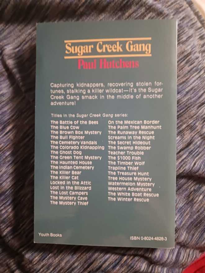The Sugar Creek Gang #28 The Runaway Rescue - Paul Hutchens (Moody Press - Paperback) book collectible [Barcode 0802448283] - Main Image 2