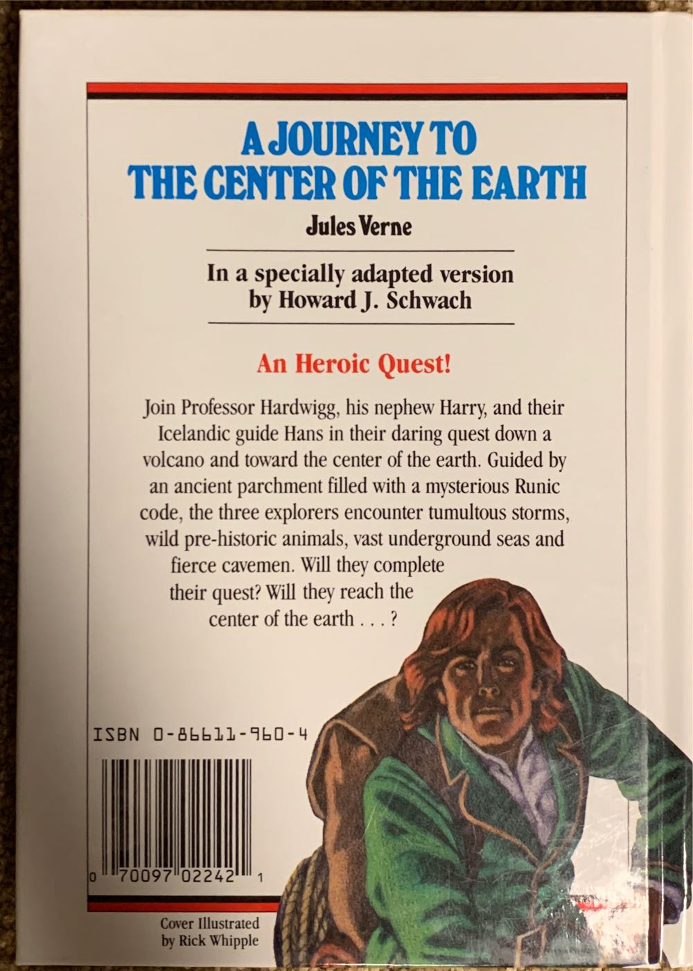 Great Illustrated Classics: A Journey To The Center Of The Earth - Jules Verne (Doubleday - Hardcover) book collectible [Barcode 9780866119603] - Main Image 2