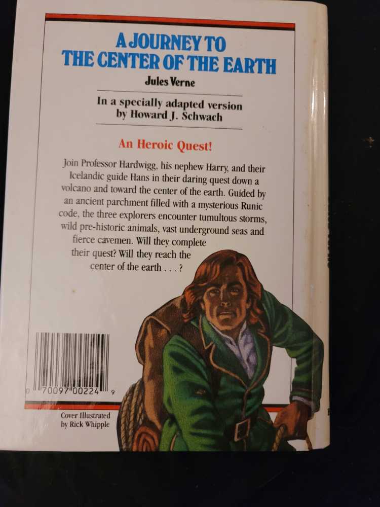 A Journey To The Center Of The Earth - Jules Verne (Baronet Books - Hardcover) book collectible - Main Image 2