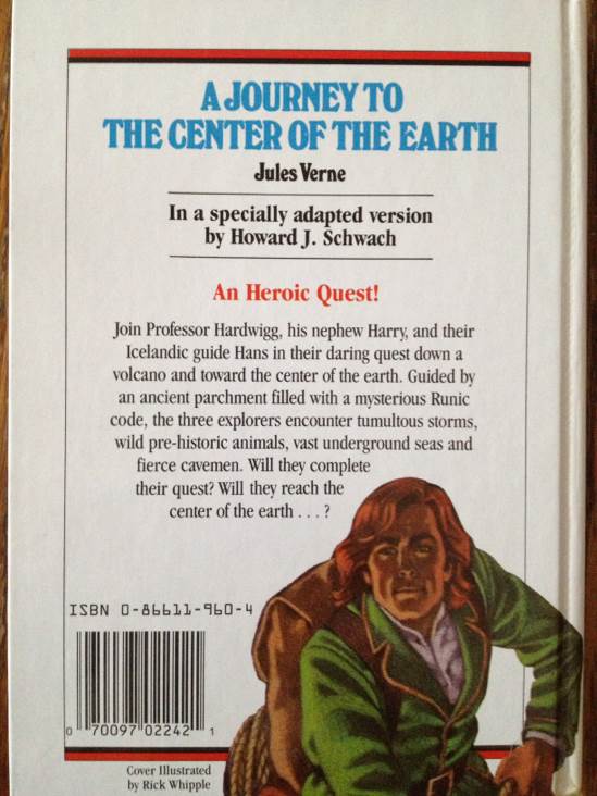 A Journey To The Center Of The Earth - Jules Verne (Baronet Books - Hardcover) book collectible - Main Image 2