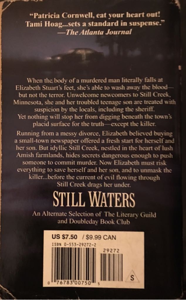 Still Waters - Tami Hoag (Bantam Books - Paperback) book collectible [Barcode 9780553292725] - Main Image 2