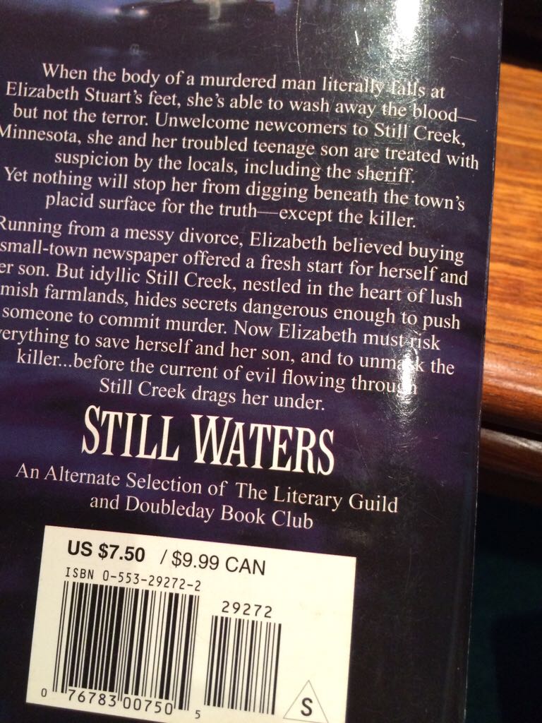 Still Waters - Shirlee McCoy book collectible - Main Image 2