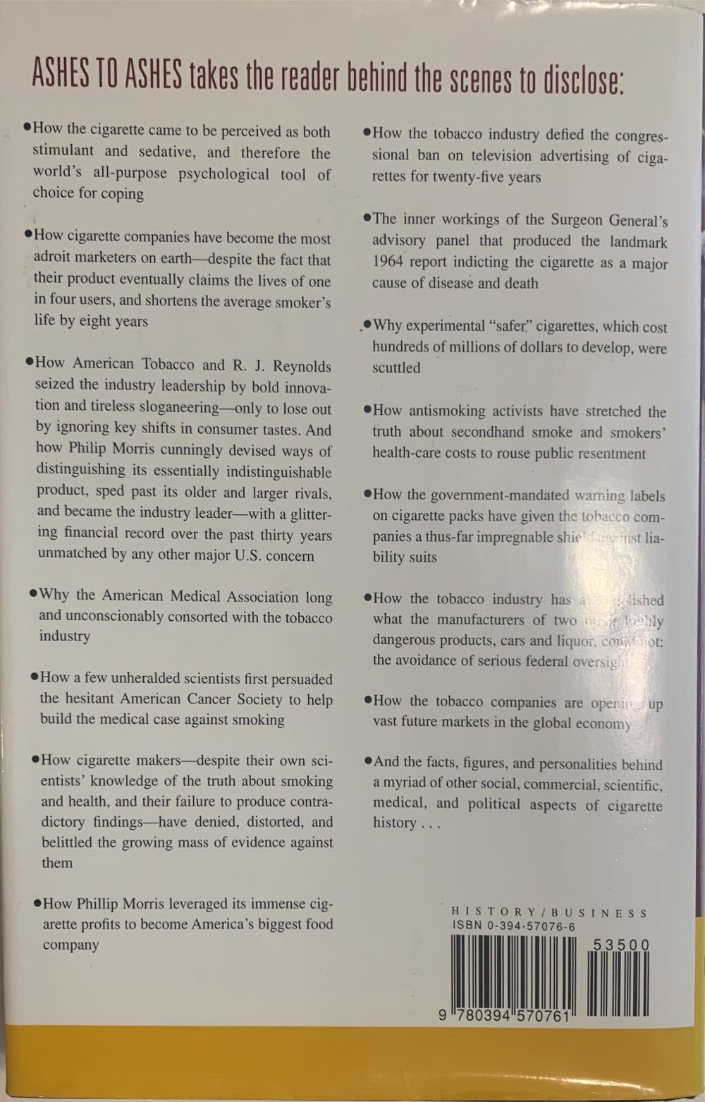 Ashes to Ashes - Richard Kluger (Easton Press - Hardcover) book collectible [Barcode 9780375700361] - Main Image 4